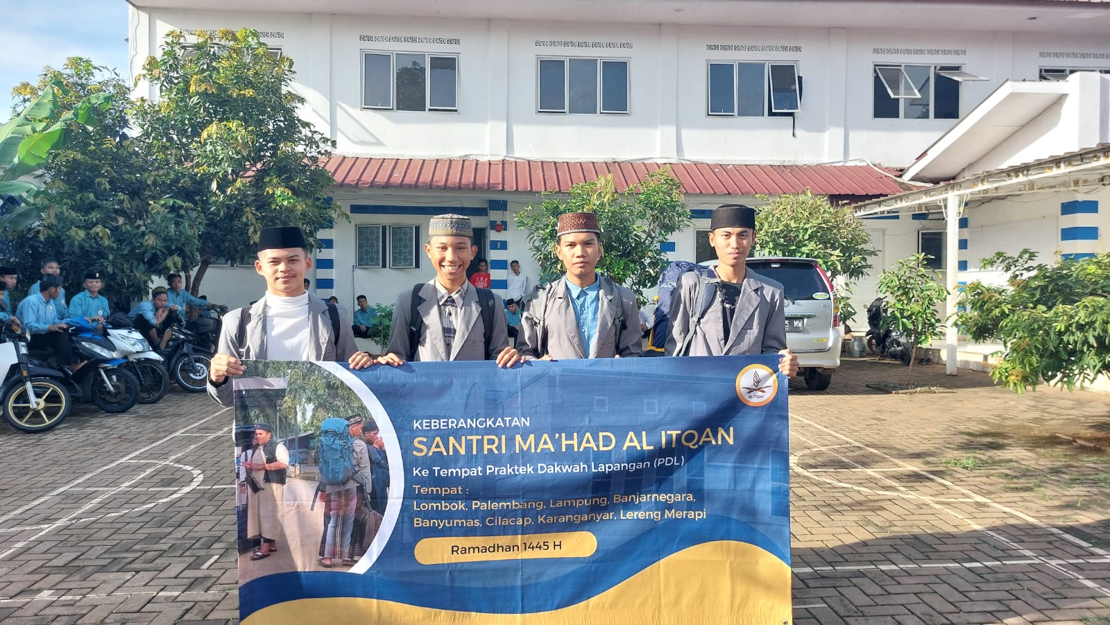 Dari Hutan sampai Lautan , Santri PDL diberangkatkan Safari Ramadhan